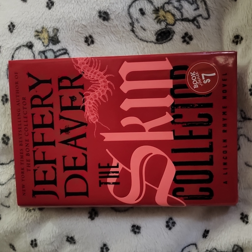 Jeffery Deaver The skin collector hard back